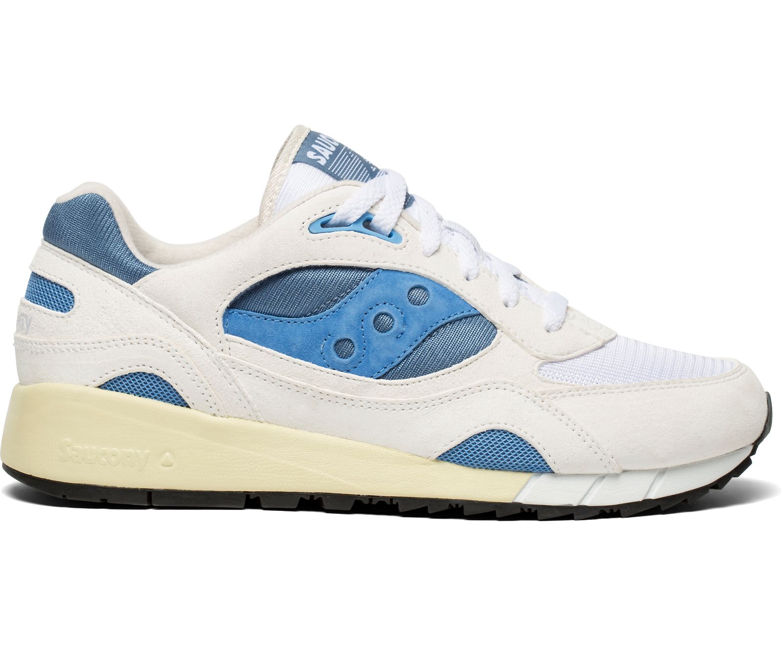 Men\'s Saucony Shadow 6000 Originals White / Blue | Singapore 432HAPK